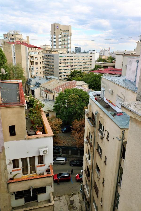 Athenee Palace Apartment - Panoramic View Terrace & Balcony - Free Minibar ブカレスト エクステリア 写真