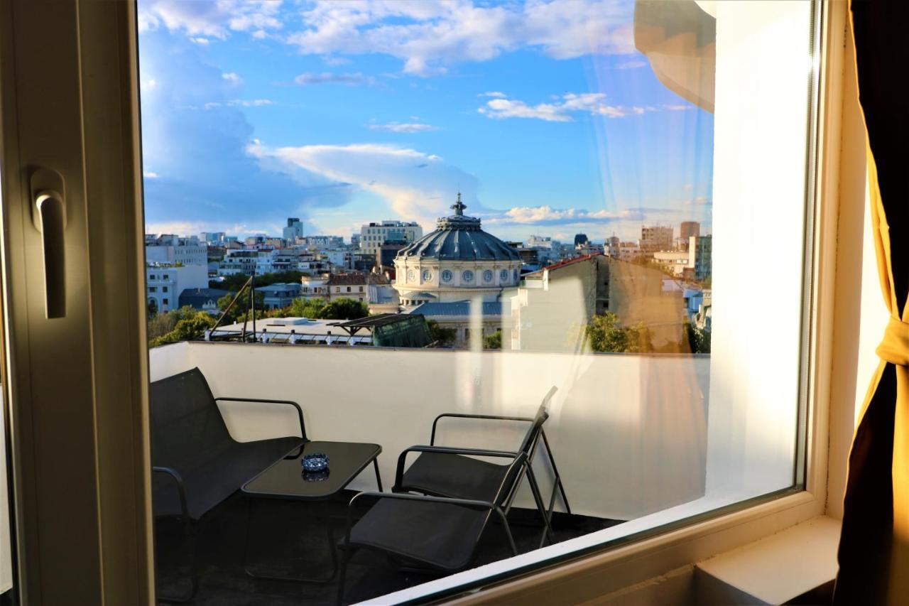 Athenee Palace Apartment - Panoramic View Terrace & Balcony - Free Minibar ブカレスト エクステリア 写真
